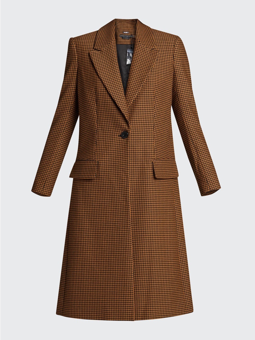 ALICE + OLIVIA
Ivan Boxy Oversized Coat Brown Black